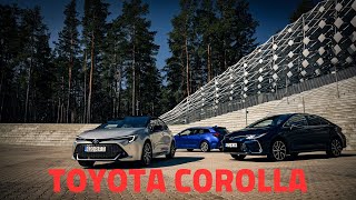 Toyota Corolla: три варианта японской классики