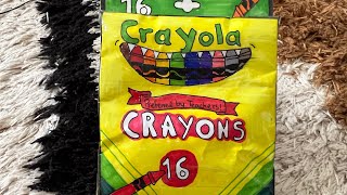 Can you make this Crayola crayons squishy? ASMR