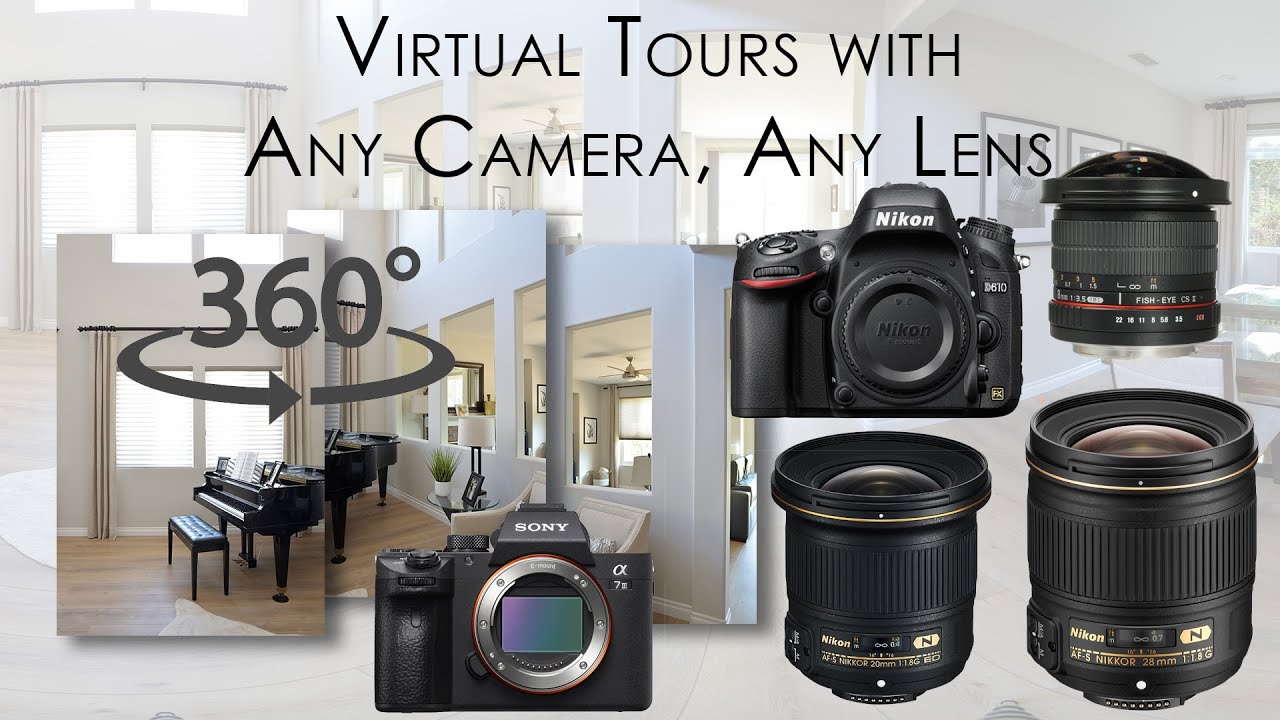 how to make virtual tour with 360 camera