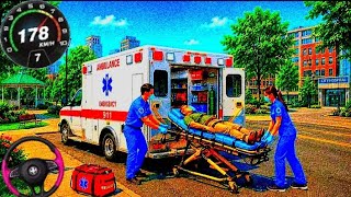 Ambulance simulator driver   vav Rescue Emergency Android Came play screenshot 2