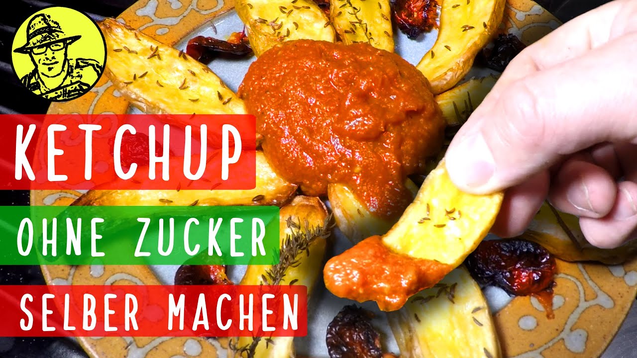 Ketchup selber machen - ohne Zucker und trotzdem köstlich