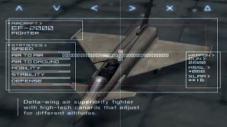 Ace Combat 04: Shattered Skies All Planes [PS2]
