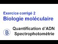 Exercice corrig de biologie molculaire 2