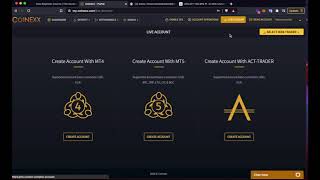 How to Create a Coinexx Forex account screenshot 3