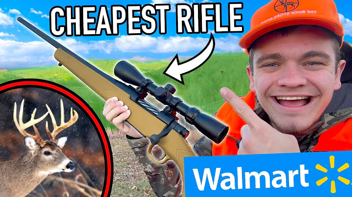 I Hunted Deer with Walmart's Cheapest Rifle!
