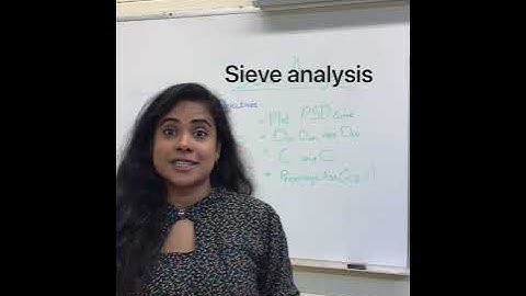 Lab 1- Sieve analysis