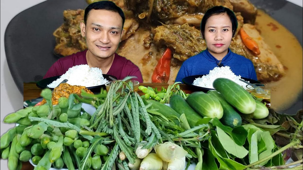 ငါးဖယ်အစိမ်းချက် ကင်ပွန်းချဥ်ခက်/ငတတ်ပြားဖူး နဲ့ ဆနွင်းဖူးတို့စရာလေးကို ငါးပိရည်လေးနဲ့ ရှယ်ဆွဲမယ်