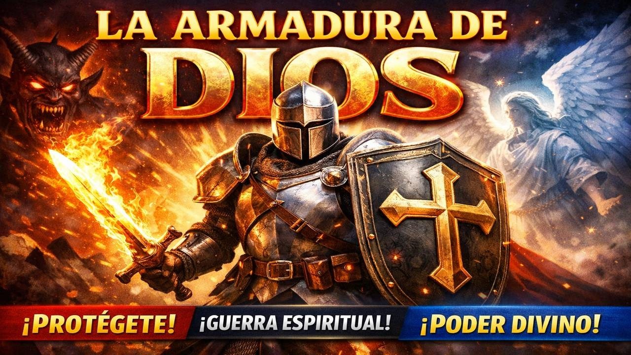 La Armadura de Dios ✝️ | Protección Espiritual, Guerra Espiritual y Poder de Dios
