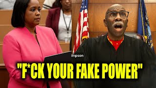 Judge Simpson SNAPS at Smug Prosecutor — Turns the Courtroom Upside Down