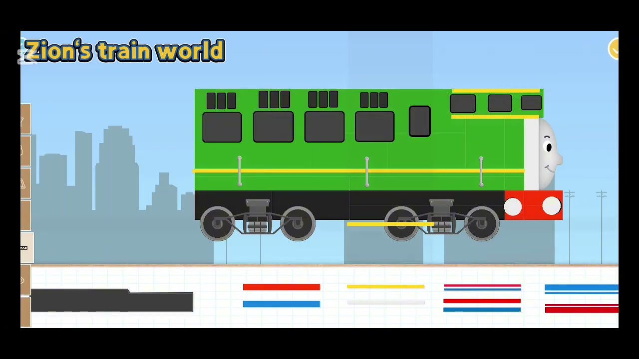 Labo brick train #1098 Thomas and Friends Dasy - YouTube