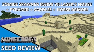 ZOMBIE SPAWNER INSIDE VILLAGER