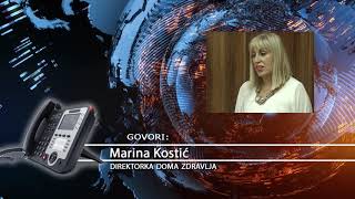 dr Marina Kostić, direktorka Doma zdravlja, o situaciji u kruševačkoj Covid ambulanti