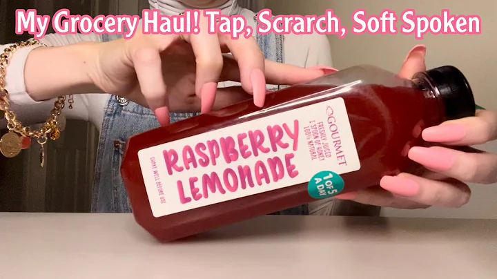 ASMR * Grocery Haul! * Fast Tapping & Scratching * Soft Spoken * ASMRVilla