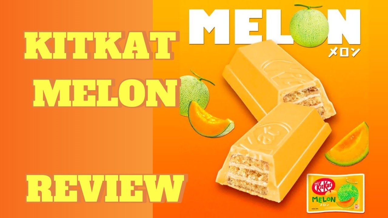 KitKat Melon Review from Japan 🇯🇵