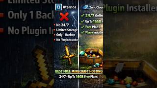 Stop Using Aternos! I Found a FREE 24/7 Host With 16GB RAM! 🤯💥MinecraftServer #FreeHosting #24/7
