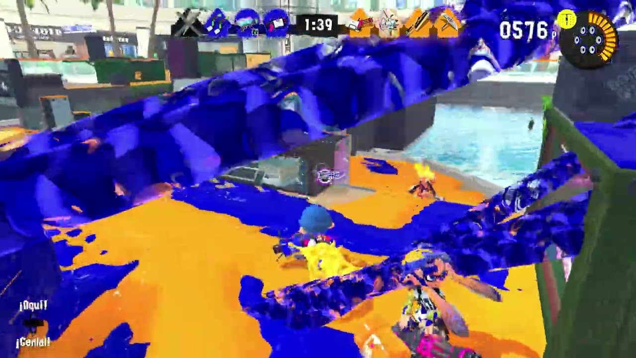 Splatoon 3 (Switch 1) - Combate Territorial en Línea - Nintendo Switch 1 OLED