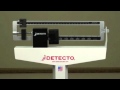 Detecto physician scale demonstration