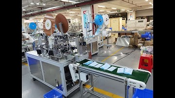 full servo motor drive inner Ear loop welding machine of face Mask Machine