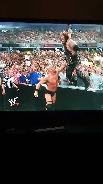 Undertaker vs Stone Cold Steve Austin WWF Title No Holds Barred Match Judgment Day 2001