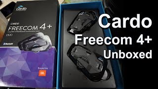 Cardo Freecom 4+ Unboxing & Overview