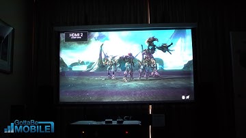 Optoma UHD 51A Alexa Controlled Projector