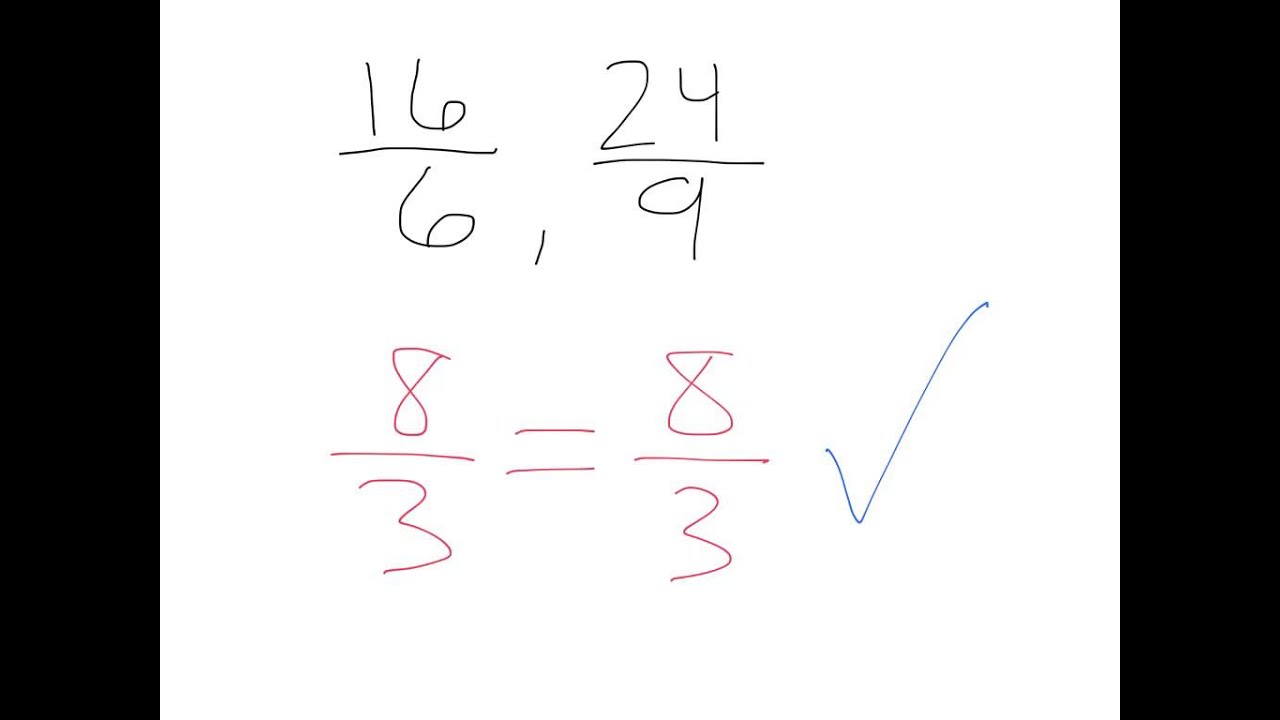 Intro to Proportions - YouTube