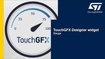 TouchGFX Widget: Gauge