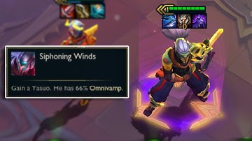 Siphoning Winds Yasuo is unkillable