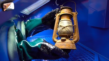 Most satisfying way to remove rust | Sandblasting Compilation