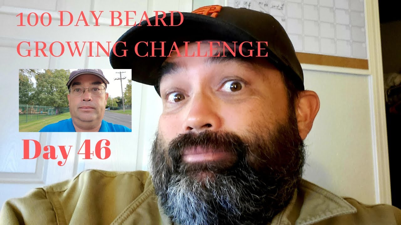 Day 46 - Can I grow a Beard - No Minoxidil - YouTube