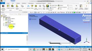 CHANGING ELEMENT SIZE IN ANSYS MESHING
