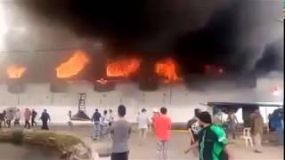 Luar Biasa Mengerikan Dan Mencekam Gan, Ini Suasana Ketika Musium Bahari Kebakaran Ngeri