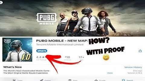 How to Download PUBG Mobile 1.0 Update in IOS🔥 Erangel 2.0 iPhone iPad Working (after ban)😍