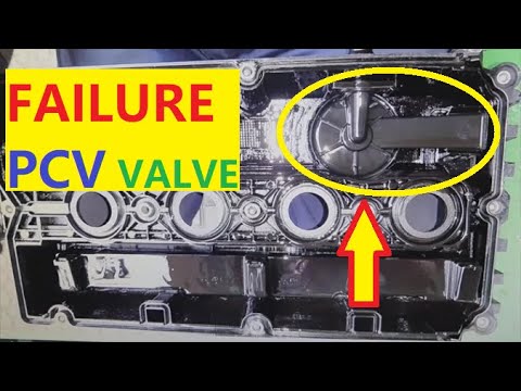 DAMAGE to the engine due to FAILURE of the PCV valve, it may remain