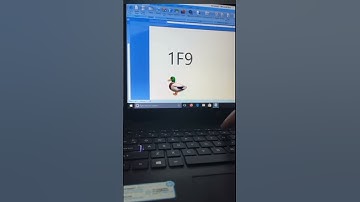 Duck 🦆 Symbol Shortcut key in Ms Word #msword