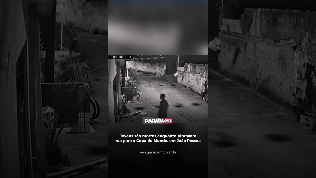 Jovens são mortos enquanto pintavam rua para a Copa do Mundo, em João Pessoa