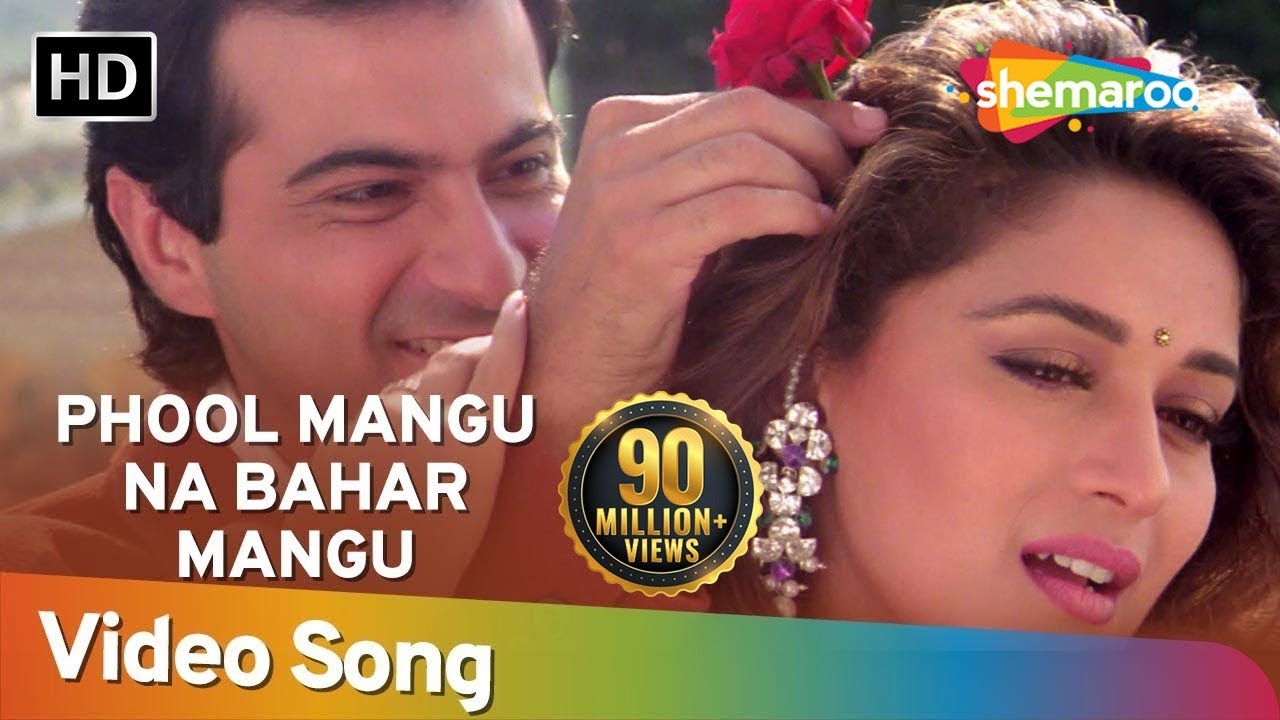 Phool Mangoo Naa Bahaar  Raja Songs  Madhuri Dixit  Sanjay Kapoor  Udit Narayan  Alka Yagnik