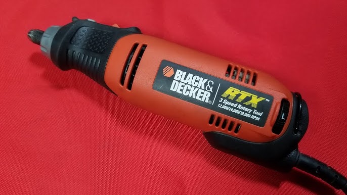 BLACK & DECKER 6-Piece 3-Speed Rotary Multipurpose Rotary Tool Kit