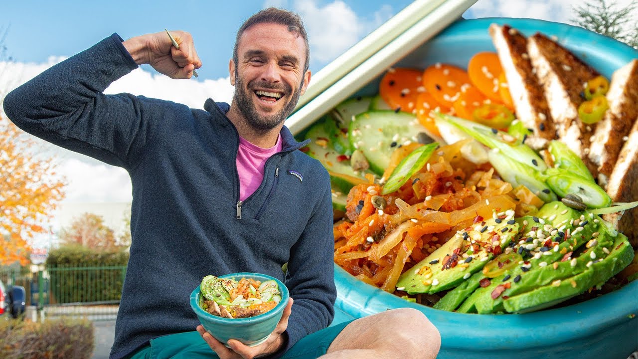 VEGAN POKÉBOWL IN 5 MINUTES | THE HAPPY PEAR