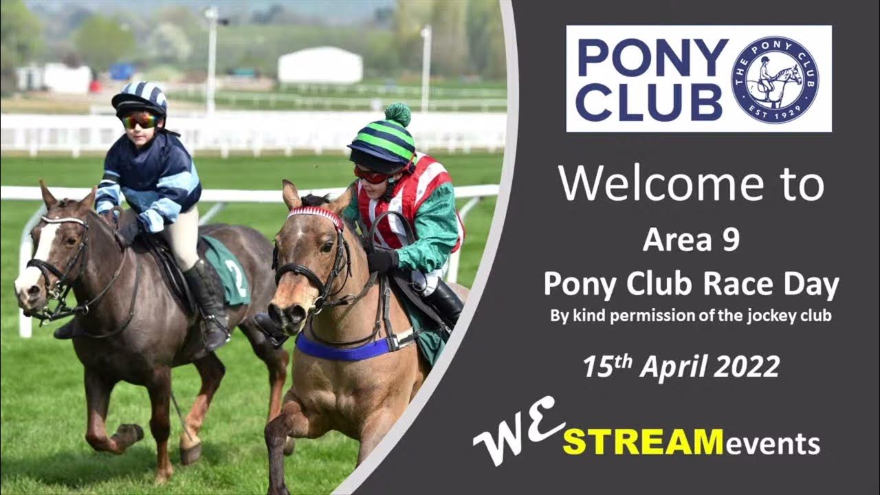 Area 9 Pony Club Race Day 2022 YouTube