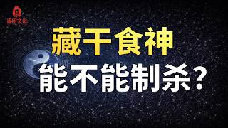 🔥【八字基础】八字地支藏干中的“食神”可以制杀吗？地支藏干透与不透到底有什么区别？