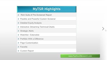 MyTSR Subscription -1 - Introduction
