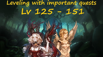 ToS - Leveling with important quests: Great Cathedral Lv 125 - 151