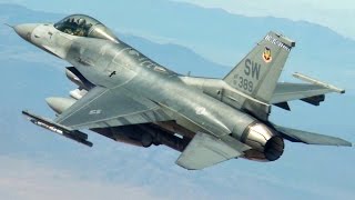 F-16ファイティング･ファルコン戦闘機 コックピット映像