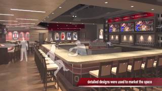 The Ohio State University Endowment Lounge at the Schottenstein Center