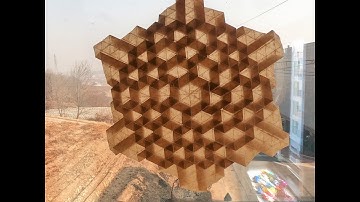 origami spread hexagons [eric gjerde]