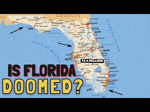 Video: Florida Haritaları: Orlando, Tampa, Miami, Keys ve Daha Fazlası