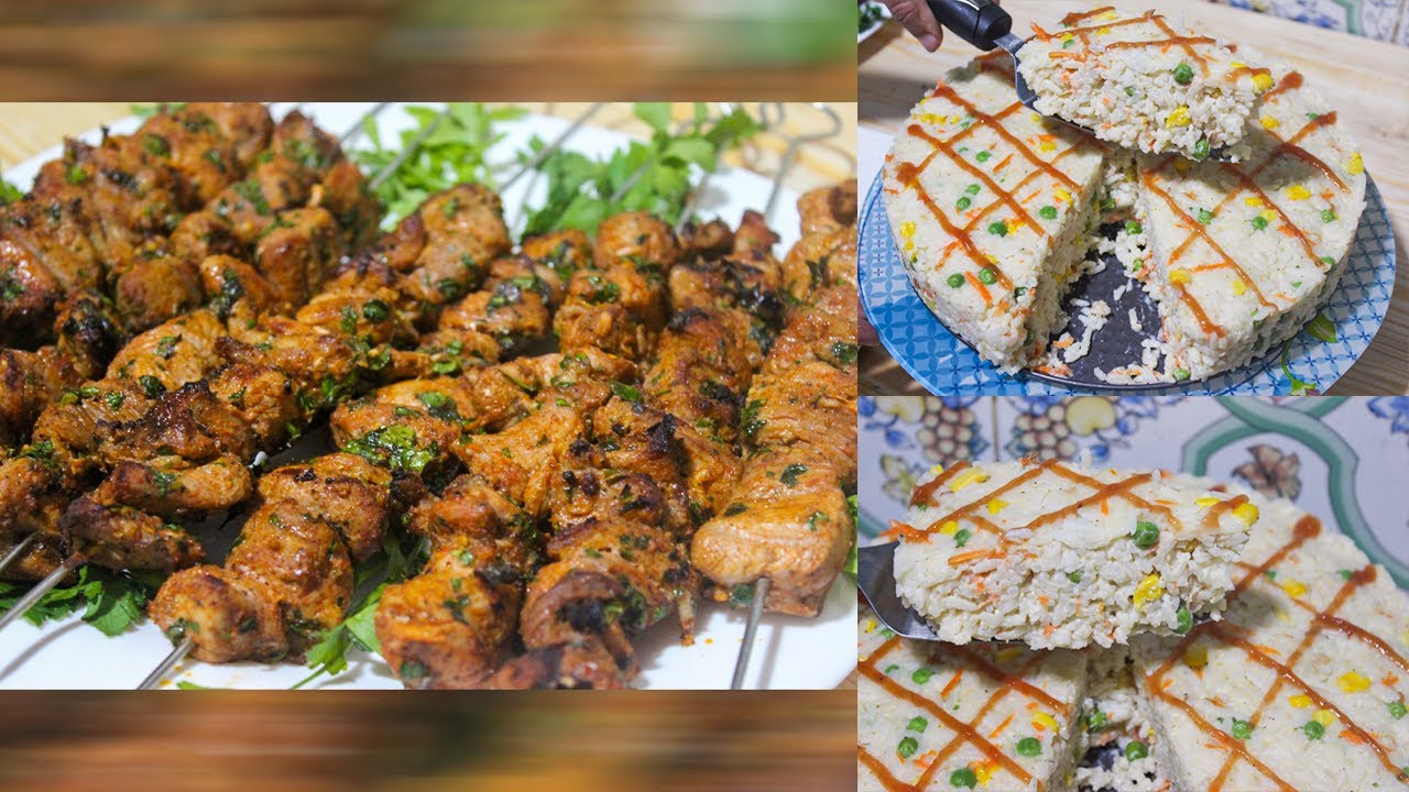 فطور رمضان 🌙 سهل وسريع وصحي سلطة على شكل طارط و قطبان بتتبلية لذيذة جدًا