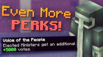 Another Minister Election, Another Round of Perks... (Hypixel Skyblock News)