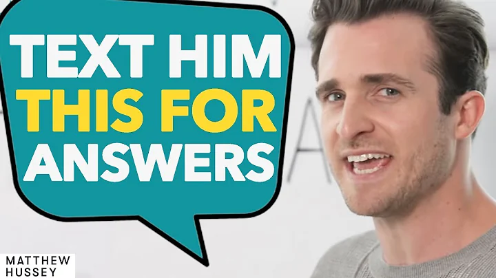 He’s Stringing You Along? Text Him This Now... (Matthew Hussey, Get The Guy) - DayDayNews